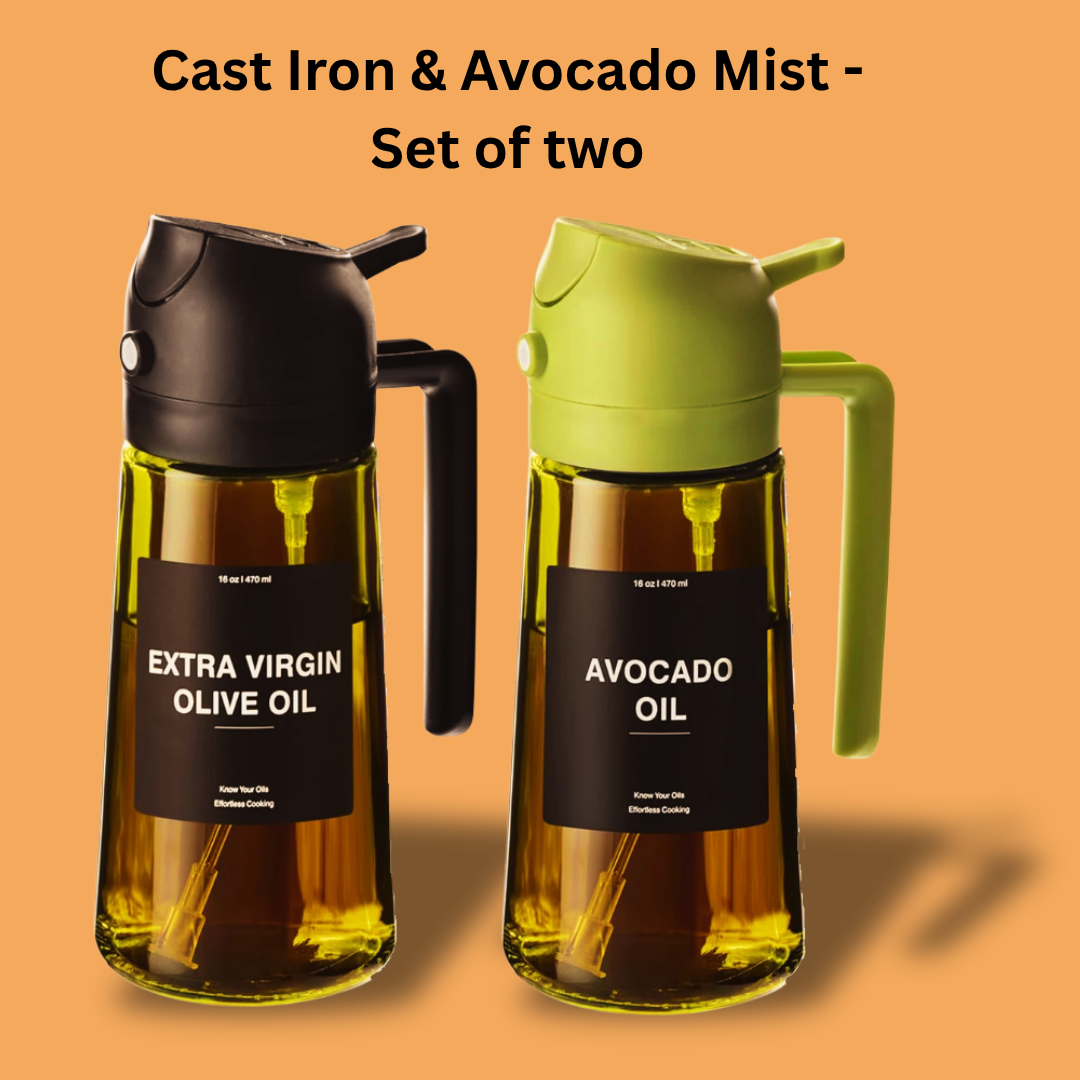 Cast Iron & Avocado Mist - Set of 2